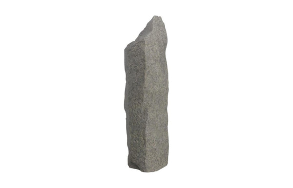 Phillips Collection Cast Resin Splinter Stone Floor Sculpture Weathered Gray Entryway Vertical Accent 26 L x 26 W x 102 H ID114662