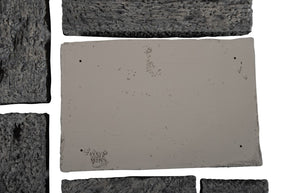 Phillips Collection Etched Rock Puzzle Wall Tiles Set Of 9 – Unique Natural Stone Decor For Endless Design Possibilities Gray Resin Id114681