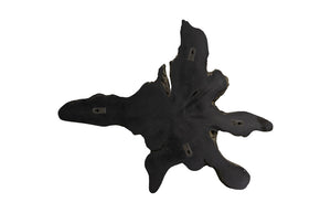 Phillips Collection Freeform Teak Wall Slice - Large Dark Gray Accent For Cozy, Inviting Spaces With Natural Beauty Gray Wood ,Teak Id114686