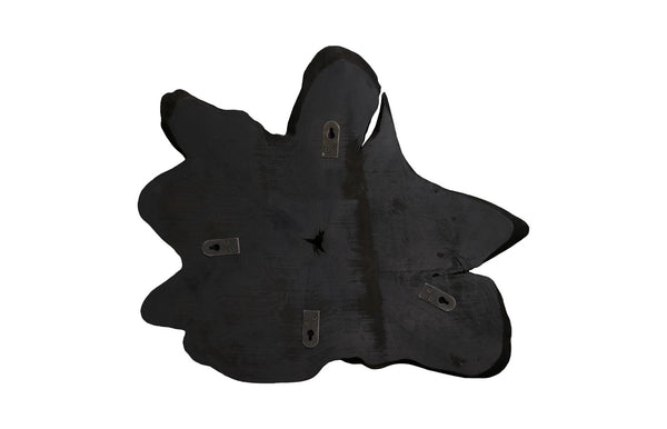 Phillips Collection Freeform Teak Wall Slice Art - Unique Natural Wood Decor For Statement & Gallery Walls, Handmade Black Wood ,Teak Id114687