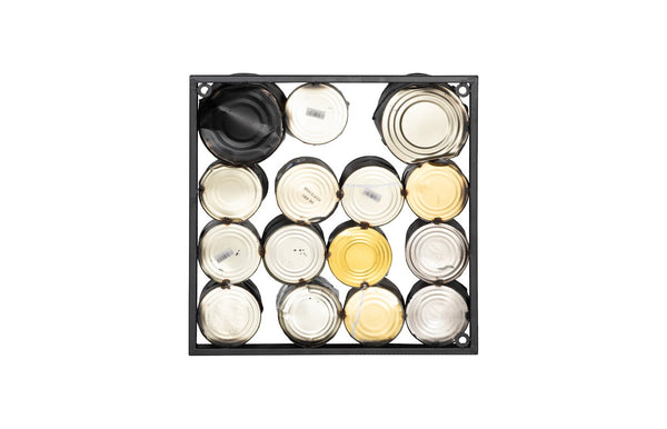 Phillips Collection Paint Can Wall Art - Unique Recycled Metal Square Design in Contemporary Neutral Tones for Eco Chic Decor Mixed Neutrals, Assorted SM ID115080