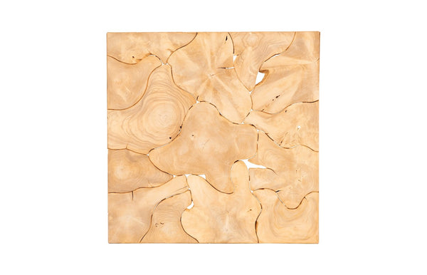 Phillips Collection Teak Slice Coffee Table - Handcrafted Unique Design For Modern Homes, Perfect For Any Style Brown Wood ,Teak Id115179