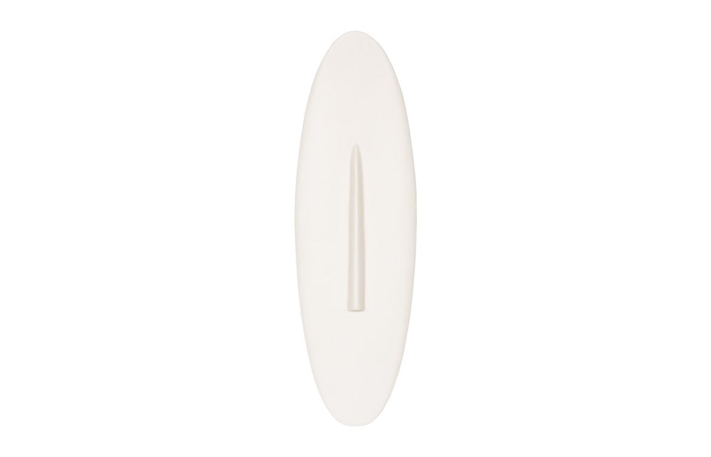 Phillips Collection Cycladic Oval Wall Decor - Elegant Off White Resin Art For Tranquil Home Aesthetics & Style White Resin Id115530