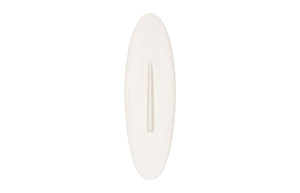 Phillips Collection Cycladic Oval Wall Decor - Elegant Off White Resin Art For Tranquil Home Aesthetics & Style White Resin Id115530