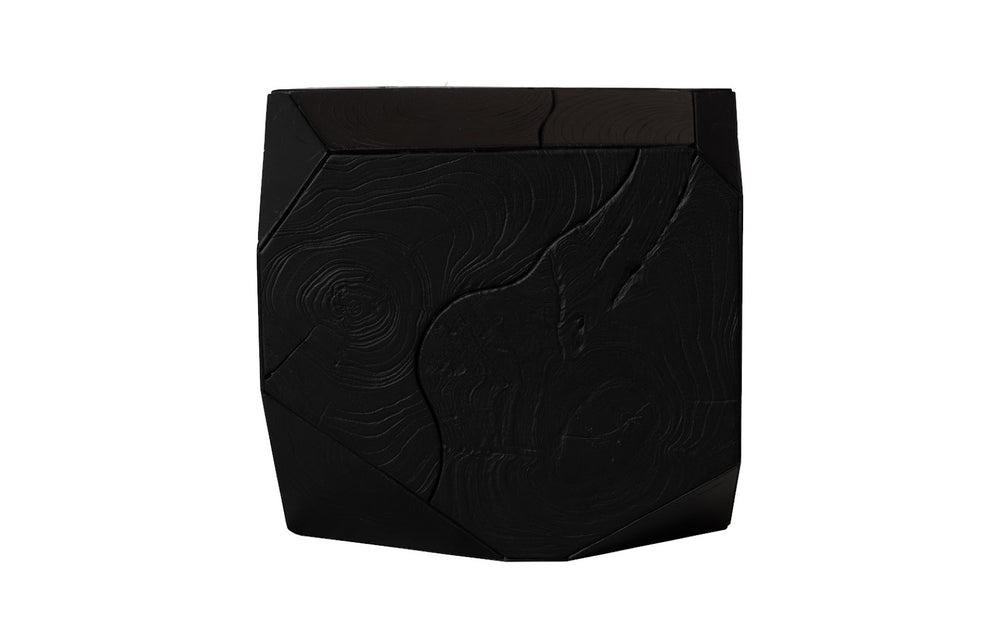 Phillips Collection Prism Coffee Table - Bold Geometric Design, Solid Teak Wood in Matte Black Finish for Modern Spaces ID115916