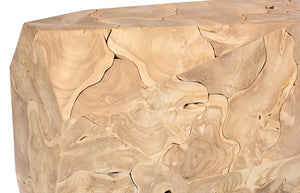 Phillips Collection Prism Console Table: Artfully Crafted Teak Wood Design For Modern And Industrial Interiors Beige Wood Id116305