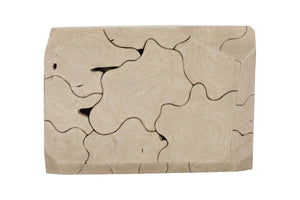 Phillips Collection Prism Coffee Table: Handcrafted Reclaimed Teak with Geometric Design for Modern Eco-Friendly Living Spaces ID119797