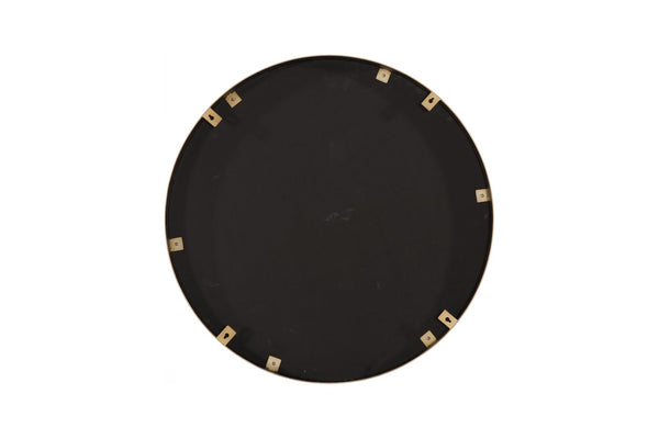 Phillips Collection Petrified River Mirror with Circular Design – Unique Organic Wall Decor for Modern Interiors Brass Frame, Large ID119999
