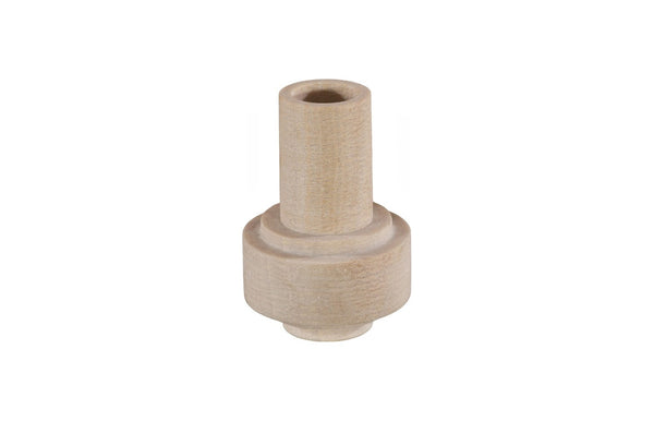 Phillips Collection Stone Vase - Sculptural Decorative Piece in Neutral Beige, Perfect for Modern or Rustic Interiors Cream, Small ID120017