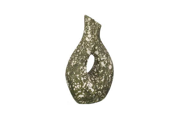 Phillips Collection Olive Oil Vase - Handcrafted Ceramic Statement Piece with Organic Curves for Modern Decor Elegance Large ID120022