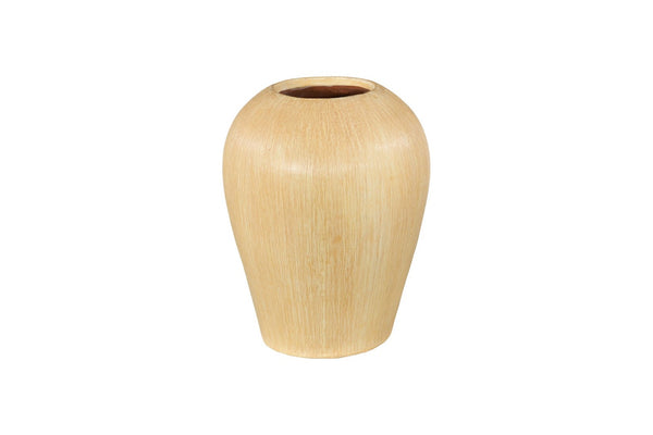 Phillips Collection Canary Wash Vase - Elegant Hand-Finished Ceramic Accent for Modern Home Decor and Stylish Displays Yellow, Bulb ID120032