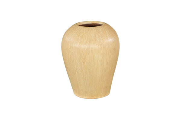 Phillips Collection Canary Wash Vase - Elegant Hand-Finished Ceramic Accent for Modern Home Decor and Stylish Displays Yellow, Bulb ID120032
