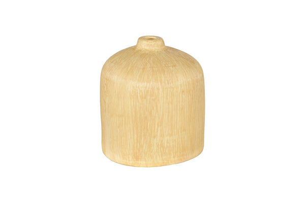 Phillips Collection Canary Wash Vase - Elegant Hand-Finished Ceramic Accent for Modern Home Decor and Stylish Displays Yellow, Stem ID120033