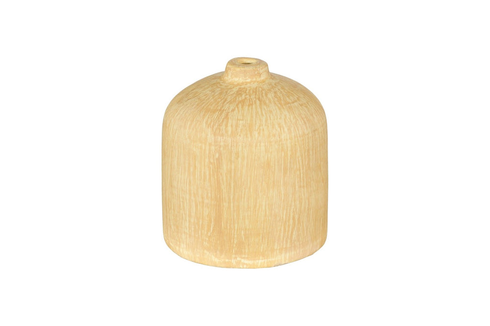 Phillips Collection Canary Wash Vase - Elegant Hand-Finished Ceramic Accent for Modern Home Decor and Stylish Displays Yellow, Stem ID120033