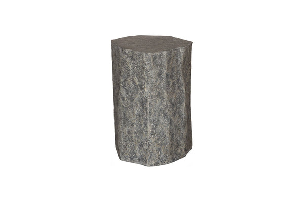 Phillips Collection Splinter Stone Pedestal - Authentic Natural Stone Look for Stylish Indoor and Outdoor Decor Resin, SM ID120047