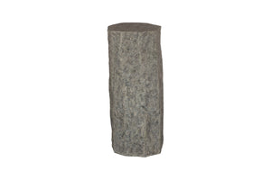 Phillips Collection Splinter Stone Pedestal - Authentic Natural Stone Look for Stylish Indoor and Outdoor Decor Resin, MD ID120048