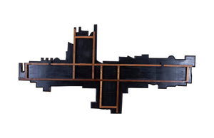 Phillips Collection Asken Large Wall Art - Handcrafted Reclaimed Wood Sculpture for Unique Home Decor and Style Wood, Freeform ID68830