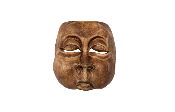 Phillips Collection Indonesian Teak Ceremonial Dance Masks Hand Carved Traditional Wall Art Decor ID72667
