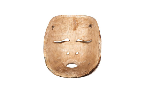 Phillips Collection Indonesian Teak Ceremonial Dance Masks Hand Carved Traditional Wall Art Decor ID72667