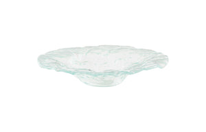 Phillips Collection Bubble Bowl - Artisanal Turquoise Glass Centerpiece with Unique Texture for Modern Home Decor SM ID74543