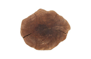 Phillips Collection Longan Wood Organic Accent Stool Solid Hardwood Sculptural Seating for Living Room Decor ID75188