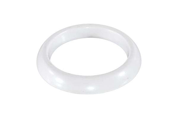 Phillips Collection Frosted Glass Shallow Decorative Bowl with Ring Base for Modern Living Spaces MD With Ring Base ID76849