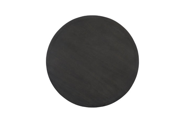 Phillips Collection Low Suar Wood Square Coffee Table Solid Hardwood Charcoal Finish for Modern Living ID82002