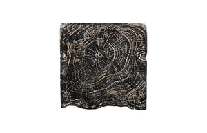 Phillips Collection Black Wash Stool - Handcrafted Solid Wood Accent Piece With Unique Artistic Finish For Any Space Black,Gray Wood Id85087