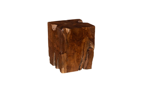 Phillips Collection Teak Root Side Table - Handcrafted Unique Accent Piece in Warm Brown for Modern & Farmhouse Decor ID86064