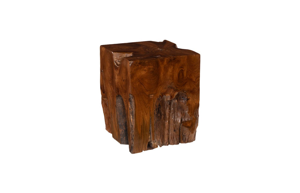 Phillips Collection Teak Root Side Table - Handcrafted Unique Accent Piece in Warm Brown for Modern & Farmhouse Decor ID86064
