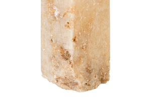 Phillips Collection Obelisk Sculpture: Radiant Tribute To Ancient Egypt's Sun God Ra For Stunning Home Decor Elegance Beige Stone Id92517