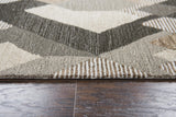 Rizzy Idyllic ID926A Hand Tufted Contemporary Wool Rug Natural/Brown 9' x 12'
