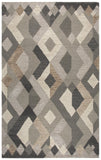 Rizzy Idyllic ID926A Hand Tufted Contemporary Wool Rug Natural/Brown 9' x 12'