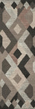 Rizzy Idyllic ID926A Hand Tufted Contemporary Wool Rug Natural/Brown 2'6" x 8'