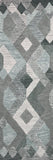 Rizzy Idyllic ID927A Hand Tufted Contemporary Wool Rug Dark Gray 2'6" x 8'