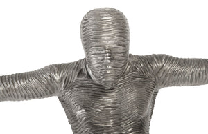 Phillips Collection Outstretched Arms Sculpture - Striking Aluminum Art Piece for Modern Minimalist Home Décor ID96056