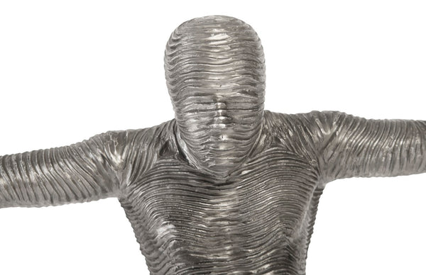 Phillips Collection Outstretched Arms Sculpture - Striking Aluminum Art Piece for Modern Minimalist Home Décor ID96056