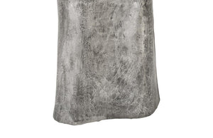 Phillips Collection Dress Sculpture Hand Formed Aluminum Figure Life Sized Statement Art for Entryway ID96058