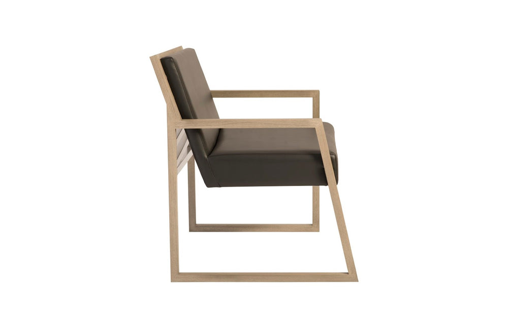 Phillips Collection Ladder Slant Arm Chair, Right - Timeless Travel-Inspired Design with Durable Craftsmanship & Elegance ID96177