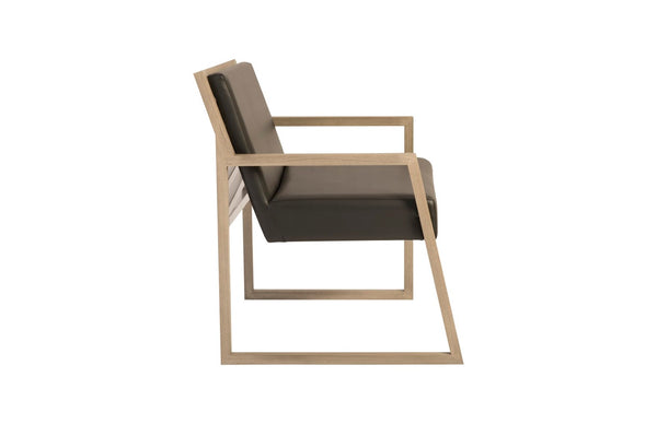 Phillips Collection Ladder Slant Arm Chair, Right - Timeless Travel-Inspired Design with Durable Craftsmanship & Elegance ID96177