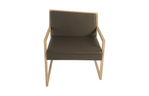 Phillips Collection Ladder Slant Arm Chair, Right - Timeless Travel-Inspired Design with Durable Craftsmanship & Elegance ID96177
