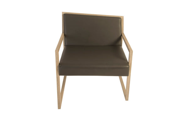 Phillips Collection Ladder Slant Arm Chair, Right - Timeless Travel-Inspired Design with Durable Craftsmanship & Elegance ID96177