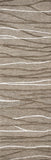 Rizzy Idyllic ID969A Hand Tufted Contemporary Wool Rug Brown/Natural 2'6" x 8'