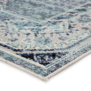 Jaipur Living Jaipur Living Zhara Persian Medallion Polypropylene Indoor Outdoor Rug Vintage Distressed 4'X5'8" RUG142882