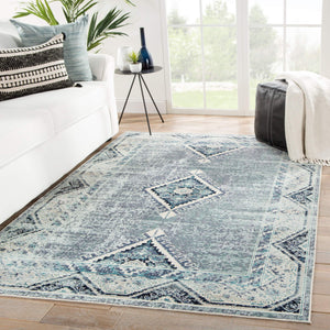 Jaipur Living Jaipur Living Zhara Persian Medallion Polypropylene Indoor Outdoor Rug Vintage Distressed 4'X5'8" RUG142882