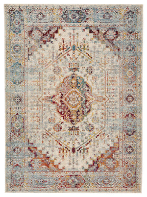 Jaipur Living Jaipur Living Elowen Polypropylene Medallion Boho Indoor Outdoor Rug for Patio 4' x 5'8" RUG142874