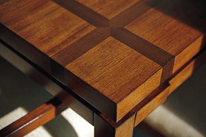 Lexington Tommy Bahama Home Marquesa Rectangular Dining Table - Elegant Quartered Hickory With Walnut Inlay For Modern Interiors Sebana  556-877