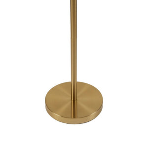 JLA Home Vesta Dimmable Polyester Scalloped Shade Floor Lamp for Living Room Reading Corners II154-0165