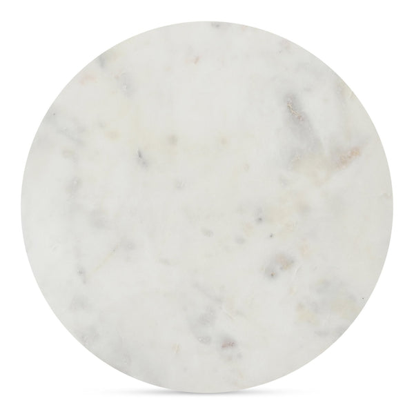 Moe's Home Lark Coffee Table - Stunning Mango Wood Frame With Unique Orange Fantasy Marble Top For Your Home White White Banswara Marble,Solid Mango Wood Legs Ik-1033-18