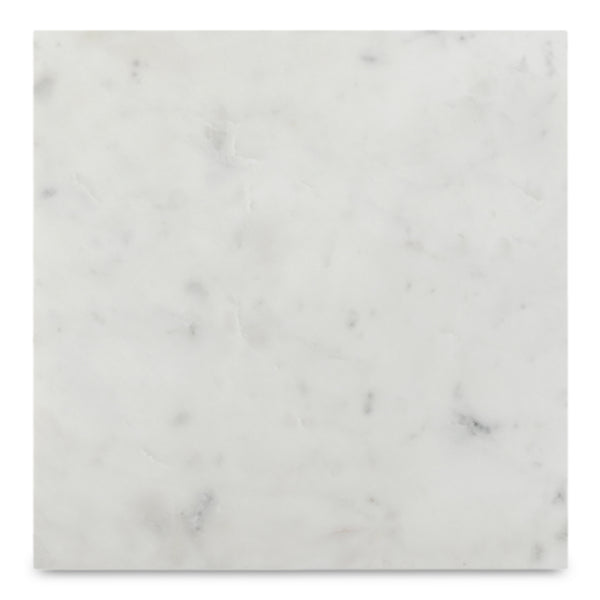 Moe's Home Carter Nightstand With Elegant White Banswara Marble Top And Stylish Ribbed Mango Wood Storage Black White Banswara Marble Top,Solid Mango Wood Drawer Front Ik-1035-02